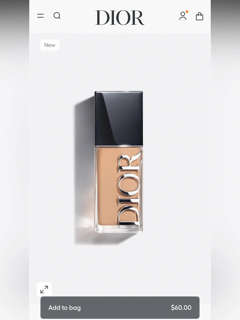 NWT🌷(#3.5N) Dior Forever Skin Glow Foundation